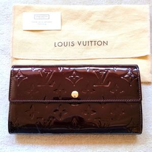 Louis Vuitton Monogram Vernis Leather Wallet